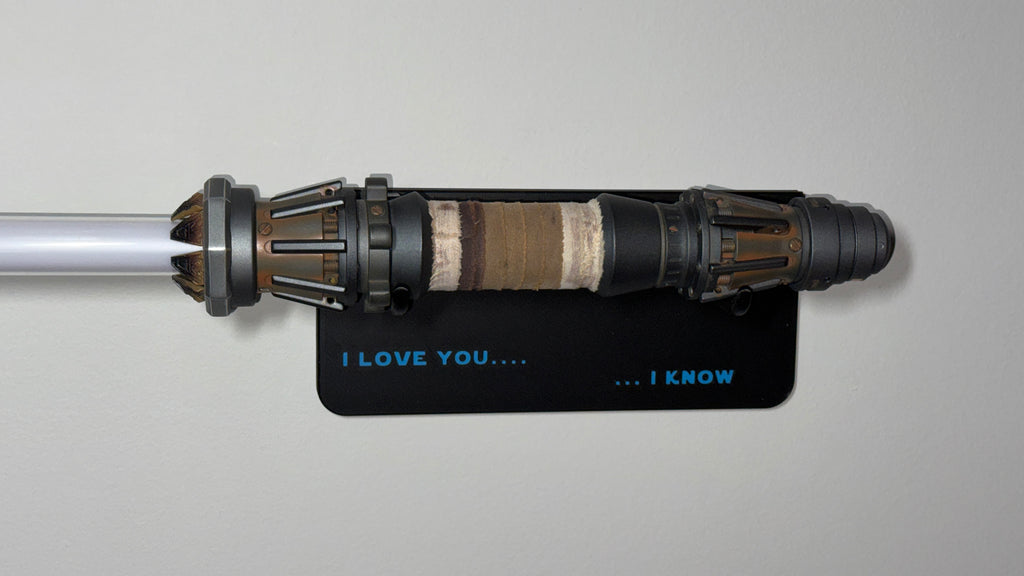 Lightsaber Display Stand, Wall Mount