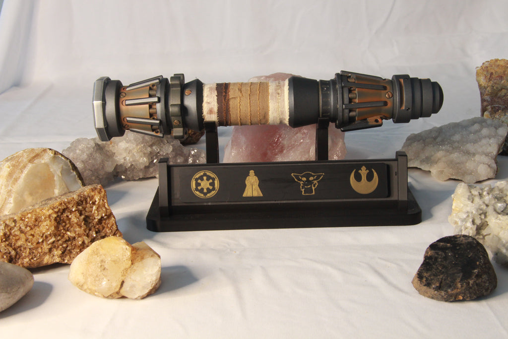 Lightsaber Display Stand with LED lighting