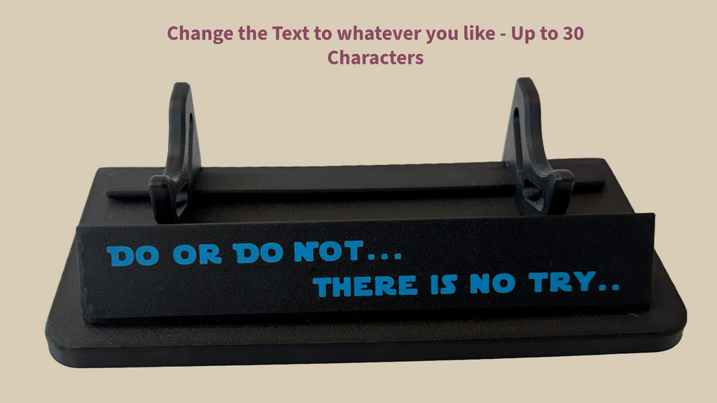 Lightsaber Display Stand for Desktop