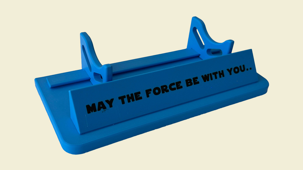 Lightsaber Display Stand for Desktop