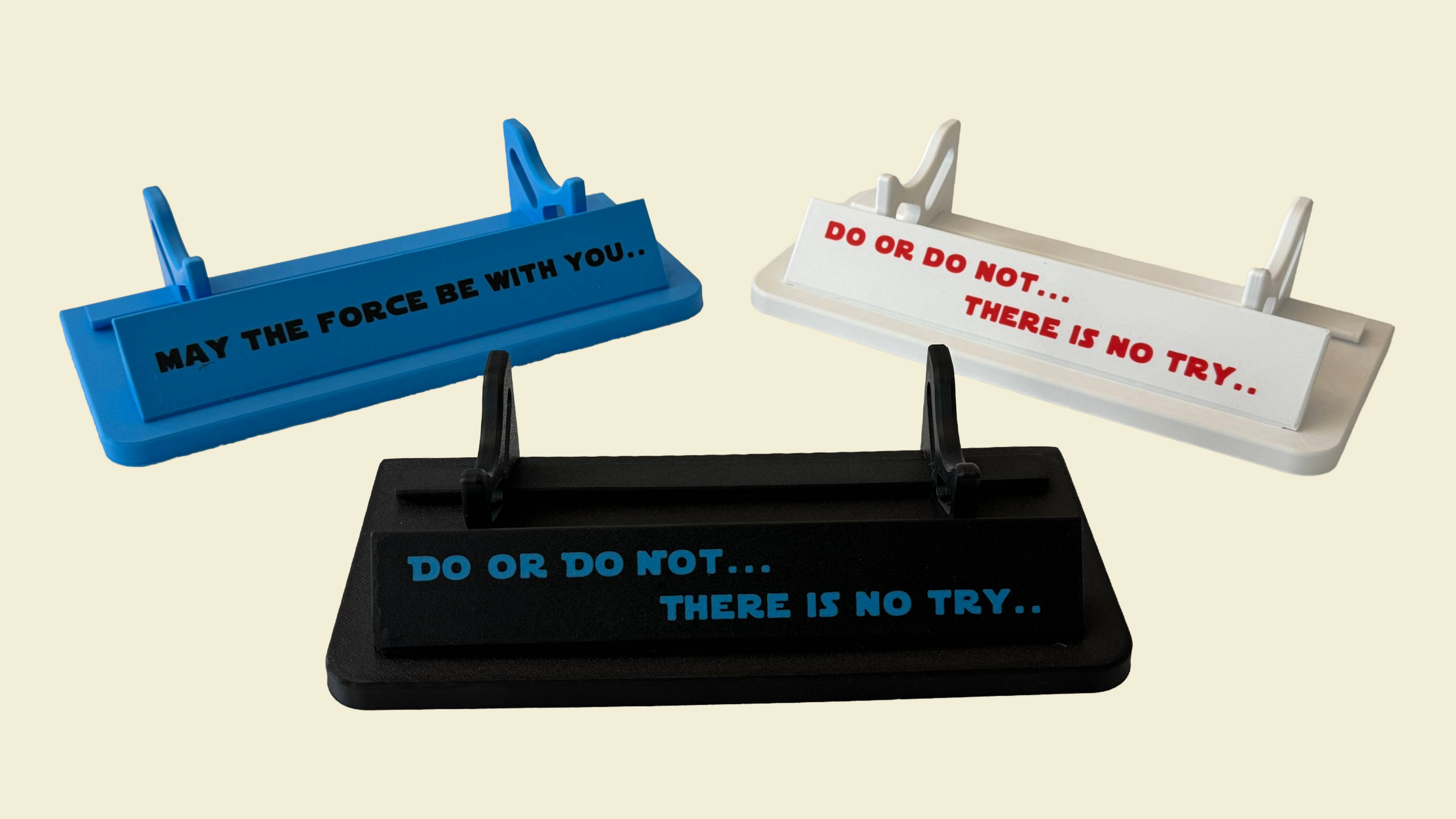 Lightsaber Display Stand for Desktop