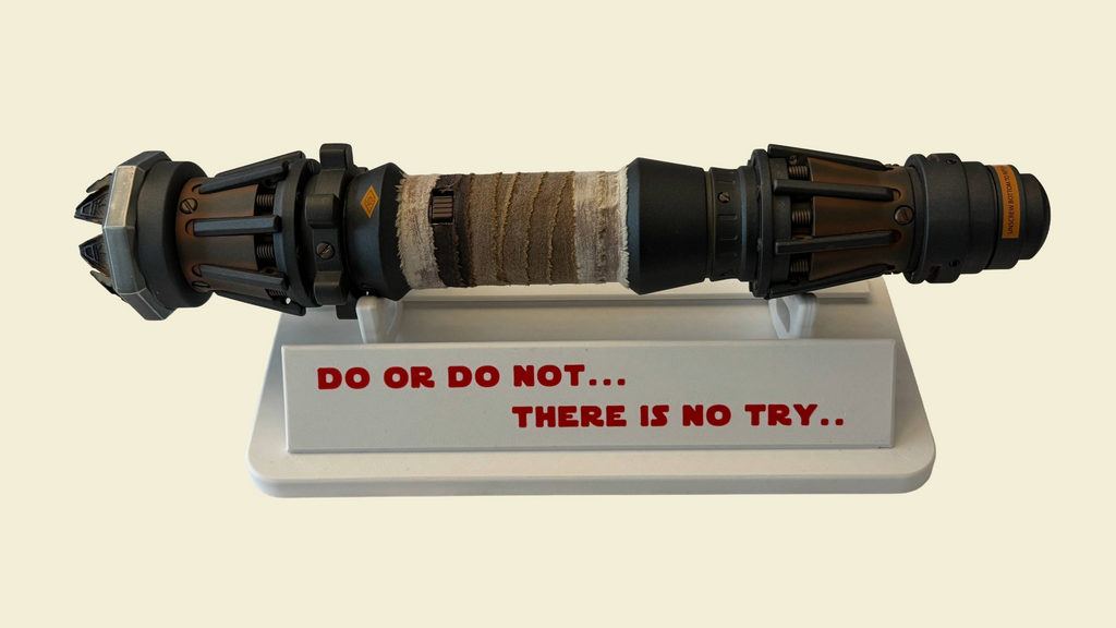 Lightsaber Display Stand for Desktop