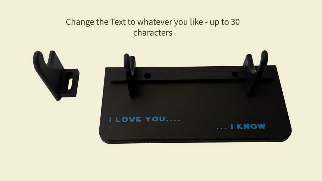 Lightsaber Display Stand, Wall Mount